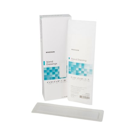McKesson Island Dressing 4x14 Sterile box of 25