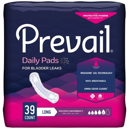 Prevail Bladder Control Pad - Maximum - Incontinence Pads