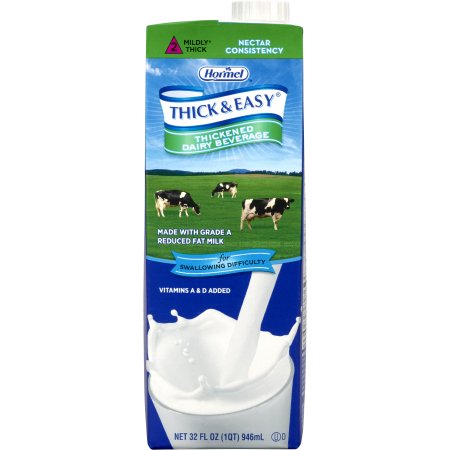 Hormel Thick & Easy Dairy | Milk Flavor, Ready to Use, Nectar Consistency 32 oz