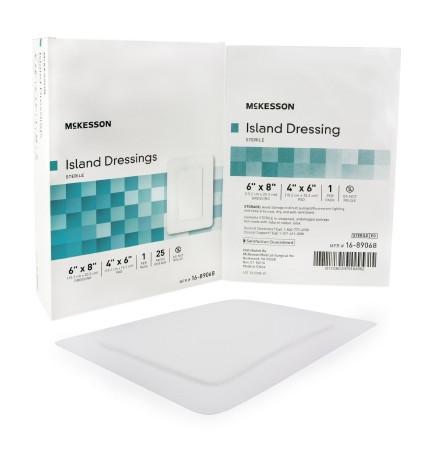 McKesson Island Dressing 6x8 Sterile box of 25 - CheapChux