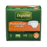 Depend Protection with Tabs