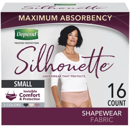 Depend Silhouette Female Adult Absorbent Underwear – AMF Incontinence