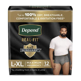 DEPEND REAL FIT FOR MEN UNDERWEAR