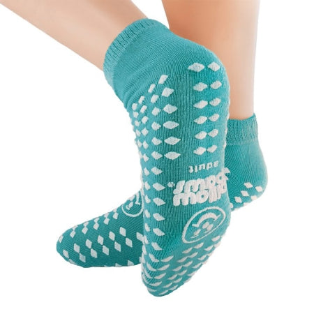 Pillow Paws Terry Slipper Socks Double-Imprint Adult 5-7 – AMF Incontinence